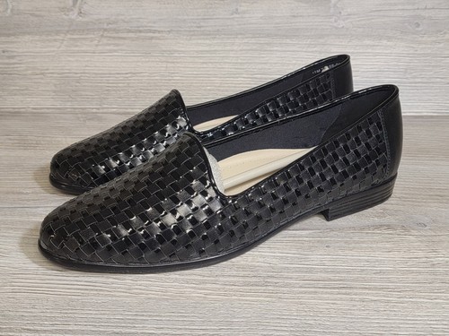 Trotters Liz Weeve Loafers Womens 11 Black NWOB - Picture 2 of 15