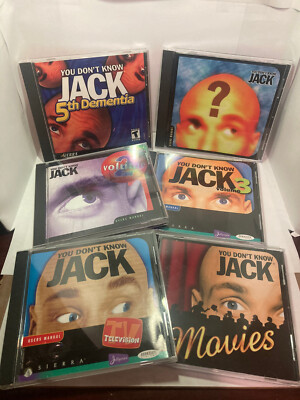 Selection of You Don't Know Jack PC Games (6x games total)