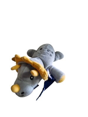 Dr Browns Baby Dinosaur Triceratops Lovey Pacifer Holder 7'' Plush Stuffed Animal