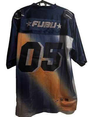 Maillot Fubu Vintage Années 90 - Style Hip Hop 1992, Taille L, Marron - Occasion En Très Bon état