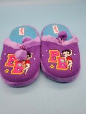 BETTY BOOP PURPLE SLIPPERS MEDIUM 6.5 - 7.5