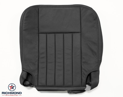 2003-2006 Navigator -Driver Side Bottom Non-Perforated Leather Seat Cover Black