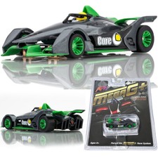NEW AFX Mega-G Formula N Silver/Green HO Slot Car