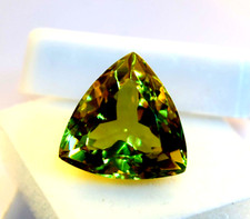 Alexandrite 15 Ct Color Changing Trillion Cut Loose Gemstone Certified