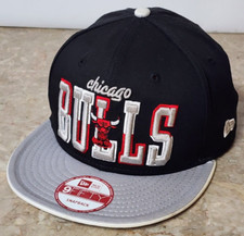 Chicago Bulls Snapback Hat Cap New Era 9Fifty Hardwood Classics NBA Basketball