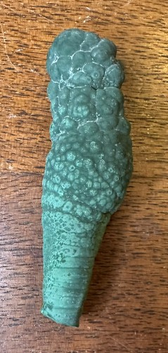 6cm Malachite Stalagmite Kanbundi Mine Congo Crystal Healing USA Seller