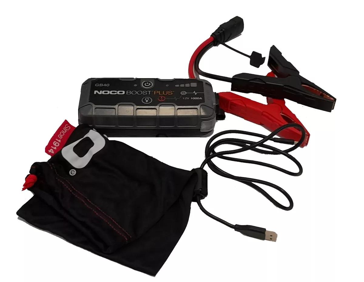 NOCO Genius Boost Plus GB40 Jump-Starter Power Pack