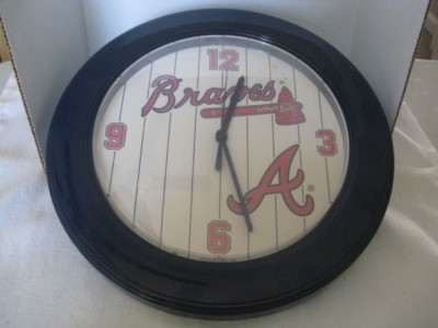 Atlanta Braves Wall Clock ~ Gift Idea | eBay