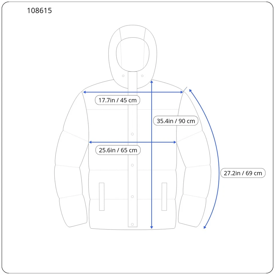 Chevignon Abrigo Hombre Grande Mezcla Lana Muesca Solapa con Botones Largo Medio - Imagen 3 de 4