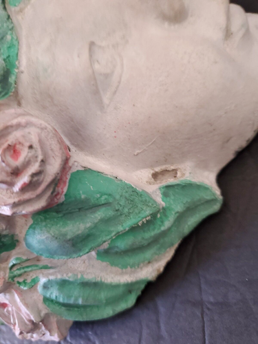 VTG Henri Studio 1994 Limited Cherub Nature Spirit Planter Wall Plaque Pocket - 第 28/34 張圖片