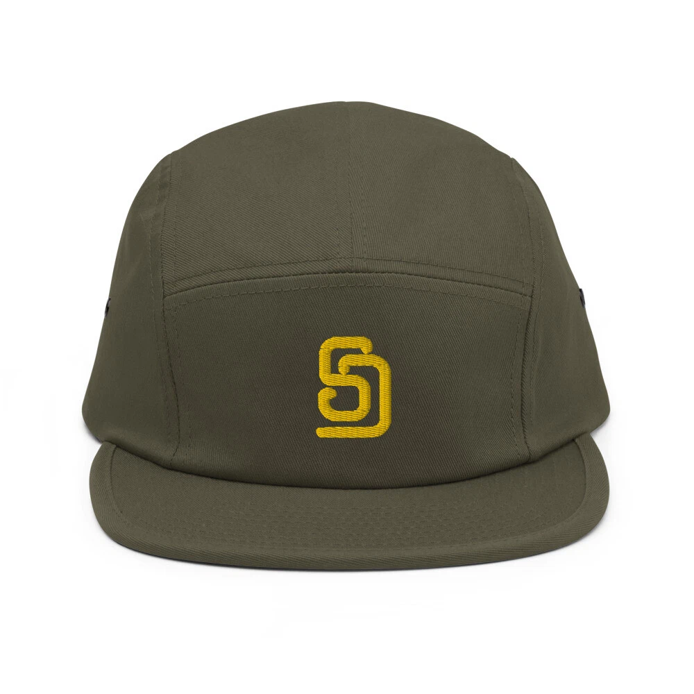 San Diego Padres Minimalist Design Embroidered Five Panel Cap | Baseball Hat