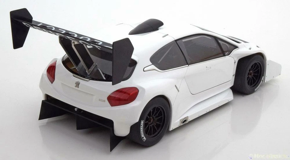 PEUGEOT 208 T16 PIKES PEAK PLAIN BODY VERSION 2013 WHITE AUTOART 81355 1/18 - Photo 2/4
