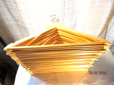 31 NEW Wooden Suit Hangers, Clothes, Coats, Jackets, Dress Pants, Shirts, Skirts