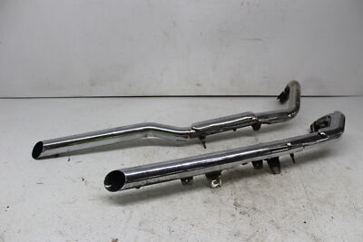 1999 YAMAHA V STAR 1100 XVS1100 CUSTOM FULL EXHAUST SYSTEM HEADERS HEAD PIPE