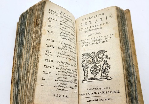 Raccolta libri d'antiquariato 1633 - 1808 - Foto 5 di 22
