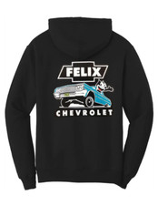 1964 Impala Blue Metal Flake Hoodie - 50 -- 35.00