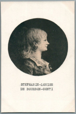 STEPHANIE BOURBON CONTI ADULT DAUGHTER PRINCE LOUIS BOURBON & DUCHESS MAZARIN