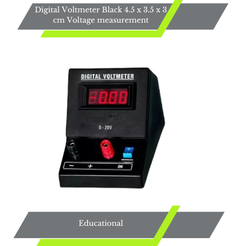 Digital Voltmeter Black 4.5 x 3.5 x 3 cm Voltage measurement - Picture 4 of 5