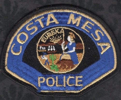 Costa Mesa California Police Patch = SEE Condition Description - Picture 1 of 2