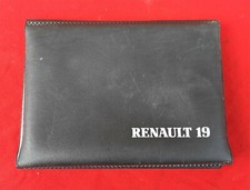 RENAULT  19  16 V  PORTA DOCUMENTI ORIGINALE RENAULT  MOLTO RARO