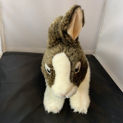 Webkinz Signature Ganz Bunny Rabbit Plush Stuffed Animal No Code Realistic  AM