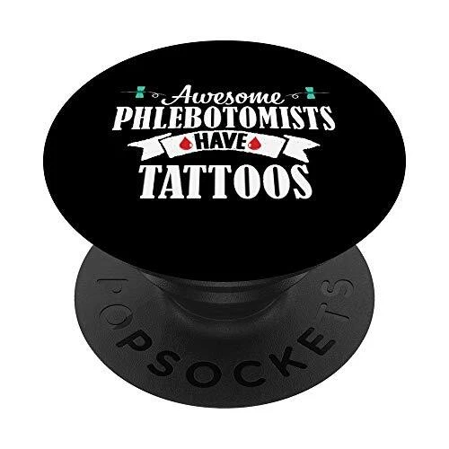 Phlebotomist Funny Tattoos Phlebotomy Technician Nurse Gift Fits PopG