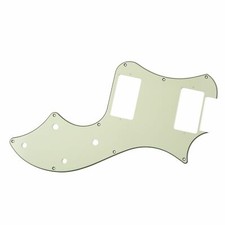 Prs S2 Sc Standard Satin Pickguard, 3-Ply, Mint/Black