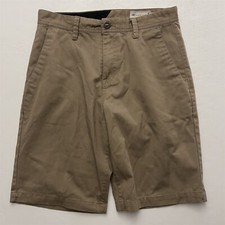 Volcom 30 x 10" Khaki Twill Casual Chino Shorts