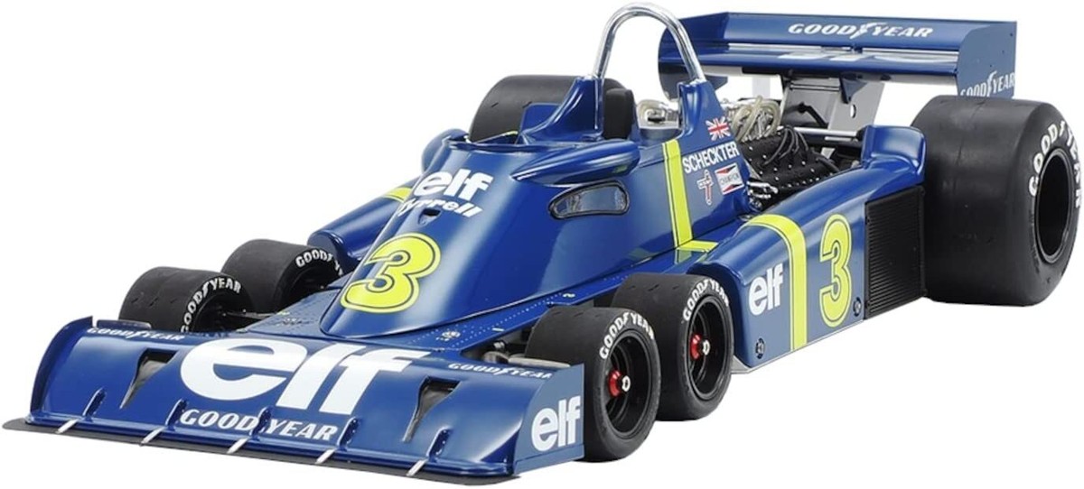 Tamiya Tyrrell P34 6輪 ボディパーツセット Tamiya 1/12 Big Scale Series No.36 Tyrell P34 Six Wheeler Teching