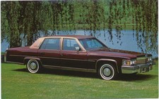 Cadillac Fleetwood for 1979 original Dealer Postcard