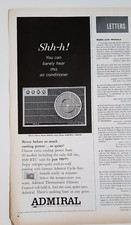 Admiral Air Conditioner Vintage Advertisement...