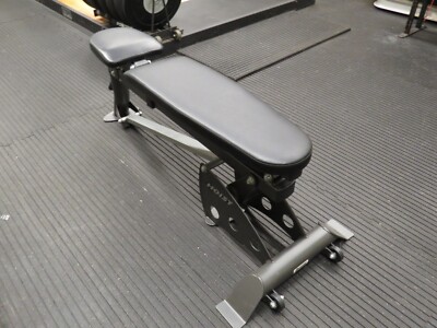 Hoist Brand adjustable fold up bench standing space saving incline flat  bench