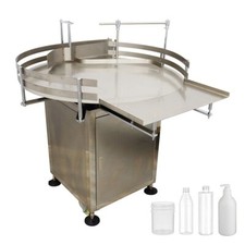 39.37in Automatic Bottle Accumulation Table Various Speed Bottle Sorting Machine