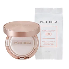 Incellderm RADIANSOME™100 AMPOULE Cushion 13g + Refill #21 Light Beige