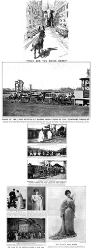 Harpers Weekly G K CHESTERTON Toboggan Handicap MORRIS PARK Minola Mada Hurst 04 - Picture 2 of 2