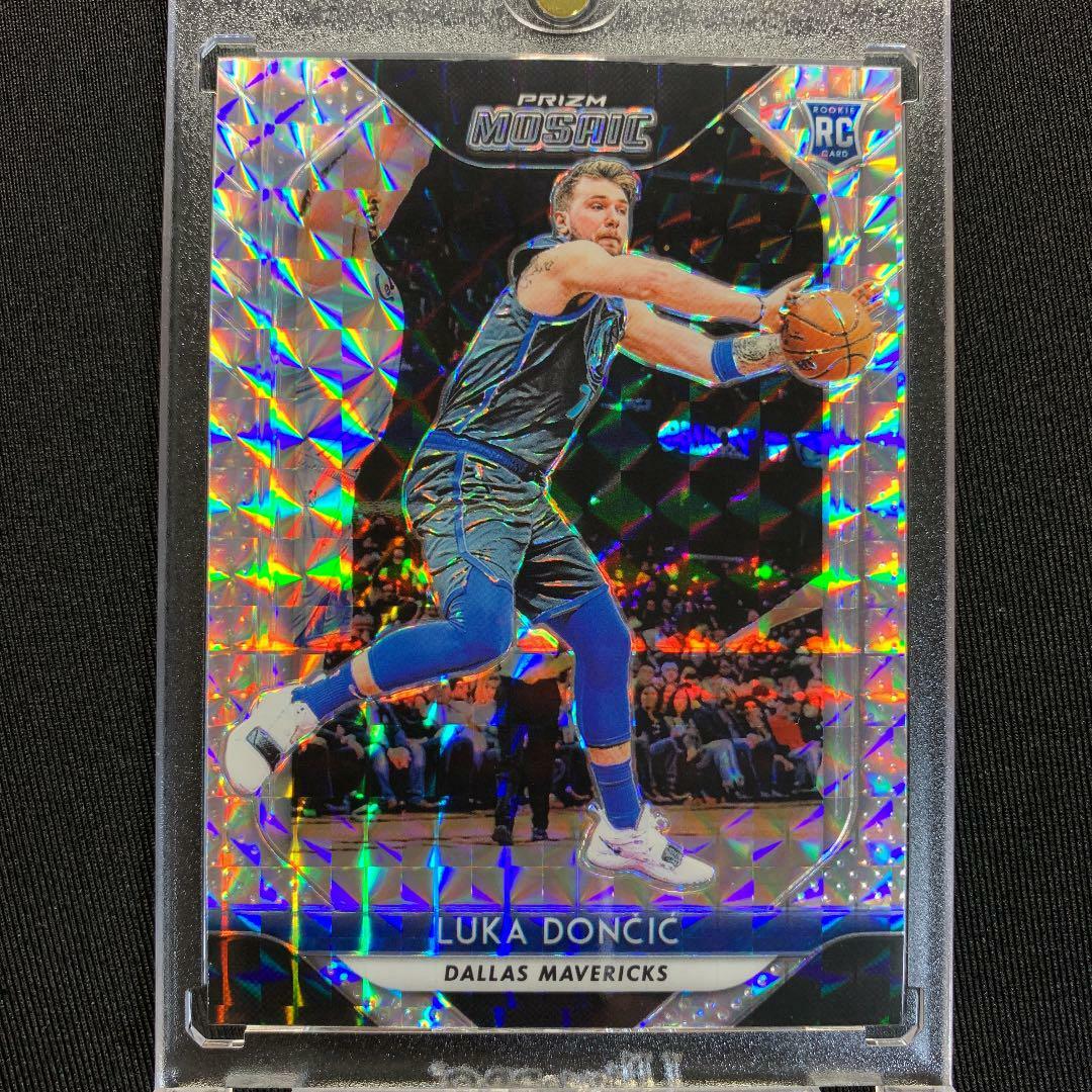 LUKA DONCIC 2018-19 PANINI MOSAIC SILVER PRIZM Rookie RC #68