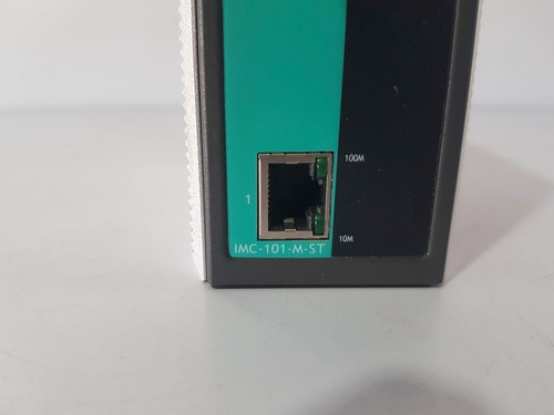 MOXA IMC-101-M-ST INDUSTRIAL MEDIA CONVERTER 3093000000801 REV 2.3.1 - Bild 3 von 11