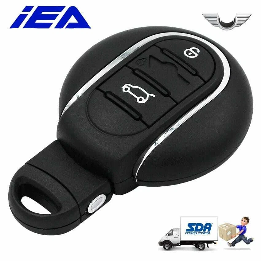 3 Pulsanti Chiave Telecomando Intelligente Auto Shell Shell Cover