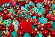 30 piece "Cucumber Salad" Bead Mix Lilah Ann Beads- Boho, Beaded- BM602