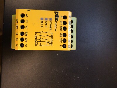 Pilz 774730 PNOZ X4 24Vdc 3n/o 1n/c Safety Relay Module