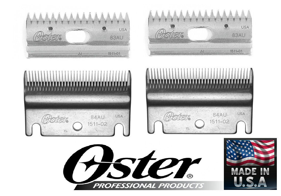 2 -REPLACEMENT BLADE SET Oster/Stewart CLIPMASTER Clip Master Clipper 510 A,610 Uzupełnij standard
