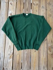 Vintage Bassett-Walker Sturdy Sweats Crewneck Sweatshirt Forest Green