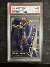 2019-20 Panini Prizm - Instant Impact Zion Williamson #2 (RC)