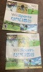 Cardboard Case - Manual ONLY - Nintendo Wii Sports -  NO Disc Included Free Ship