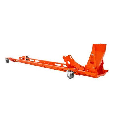 Rangierschiene inkl. Wippe Motorrad orange Rangierhilfe bis 400 kg
