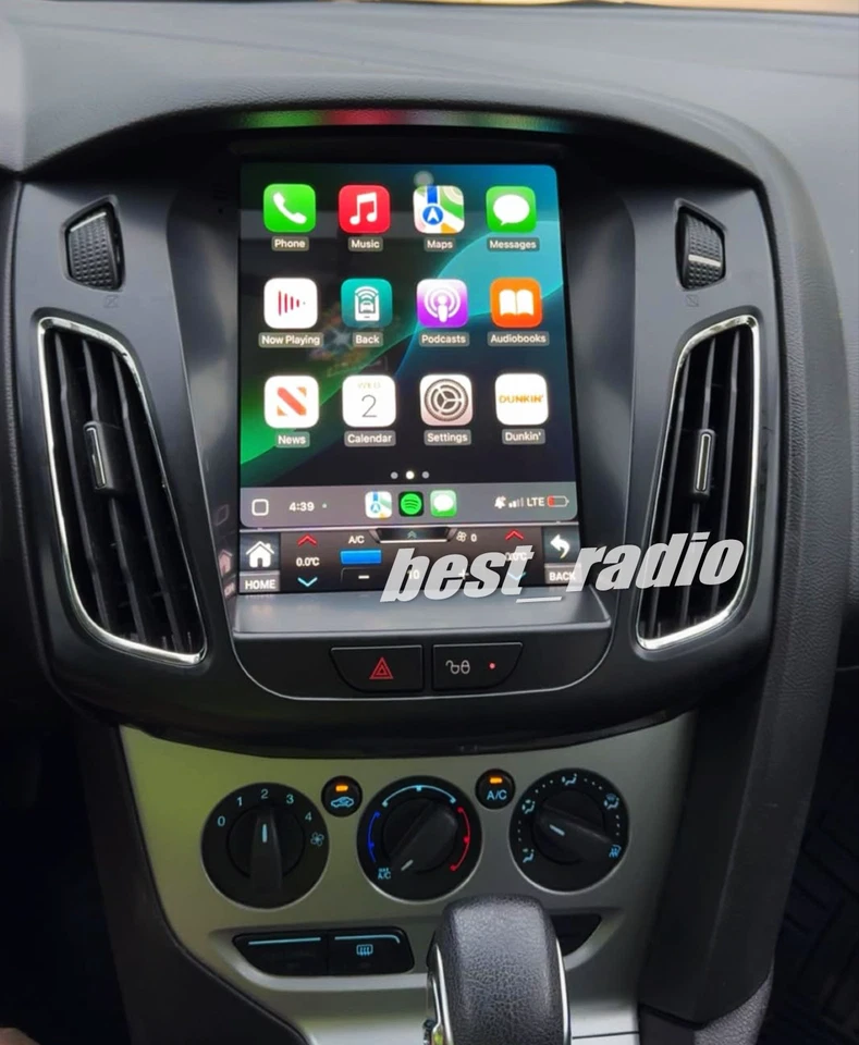 For Ford Focus 2012-2018 32GB Car Apple Carplay Radio Stereo Android 13 GPS +Cam Foto 2 de 4