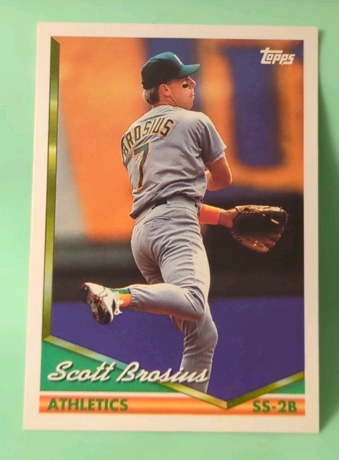 1994 Topps - Scott Brosius #74 - Oakland Athletics A's