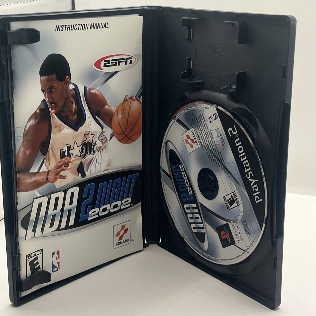 ESPN NBA 2Night 2002 (Sony PlayStation 2, 2002) Complete PS2