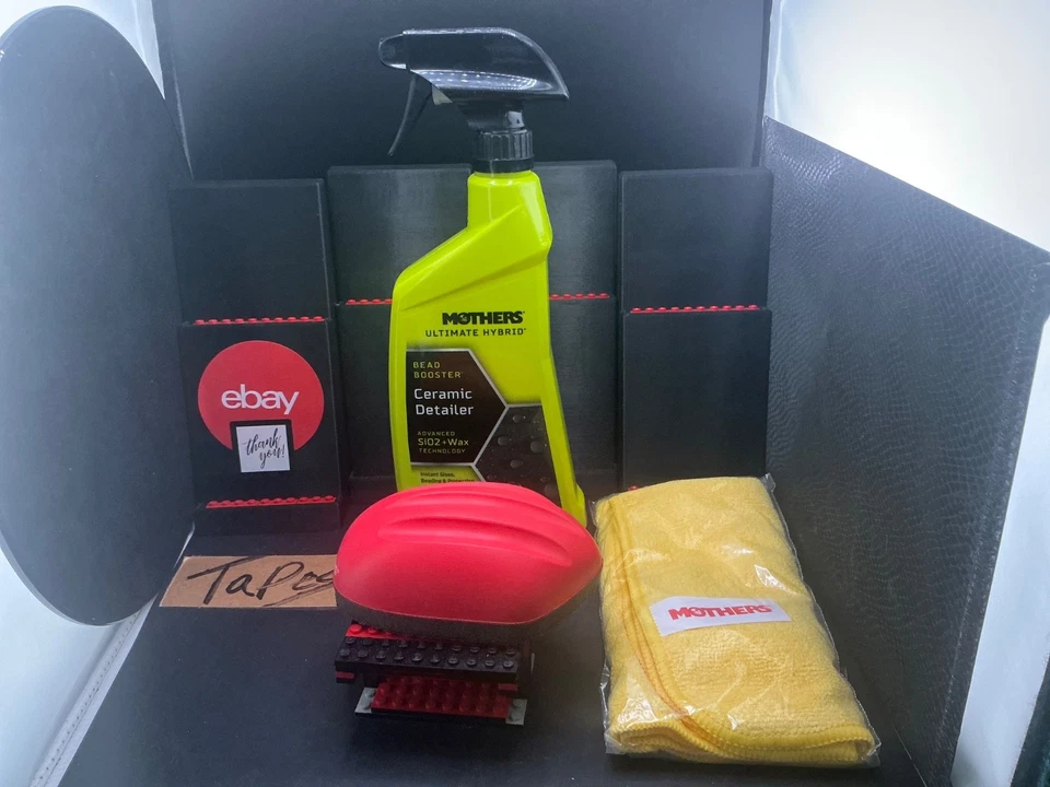 Mothers Ultimate Hybrid Ceramic Detailer com almofada e caixa aberta de pano nova - Imagem 2 de 2