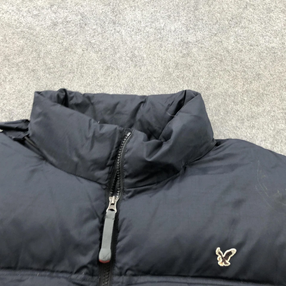 Chaleco acolchado American Eagle Outfitters para hombre 2XL negro acolchado sin mangas Foto 3 de 4